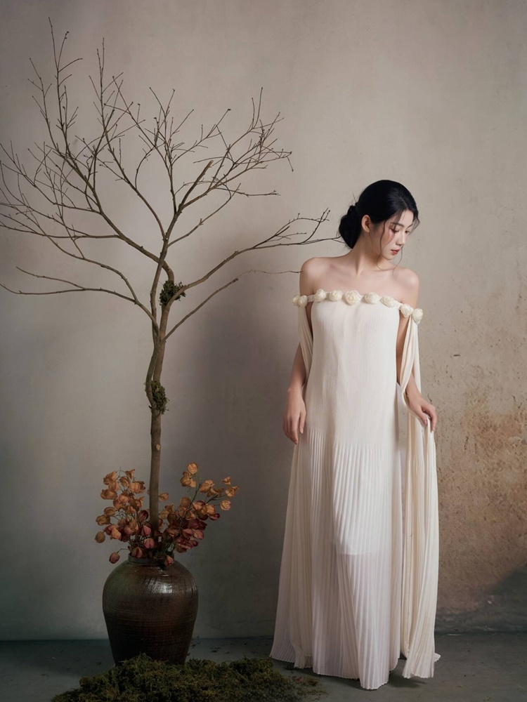 Photography Zen - 新しいスタジオ中国風ポートレート写真撮影衣装冷たい雰囲気の禅アート写真撮影全国トレンドファッショナブルな女性...