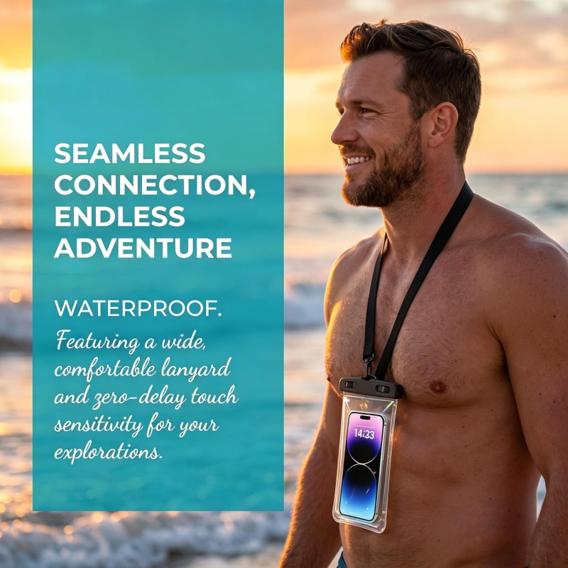IPX8 フローティング防水電話ポーチ タッチスクリーン ド - Uni Photography のレビューと価格