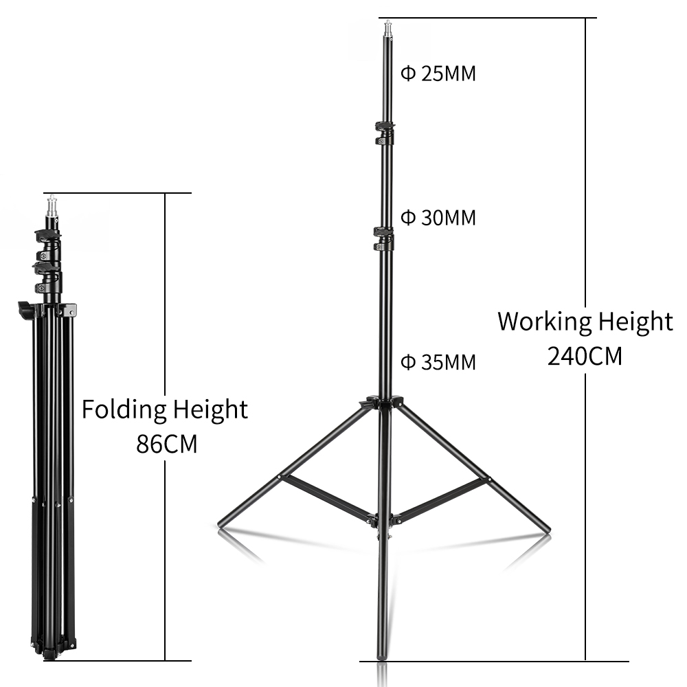 240 センチメートル/7.9FT 1/4 ネジ写真撮影 D - Photography Gear のレビューと価格