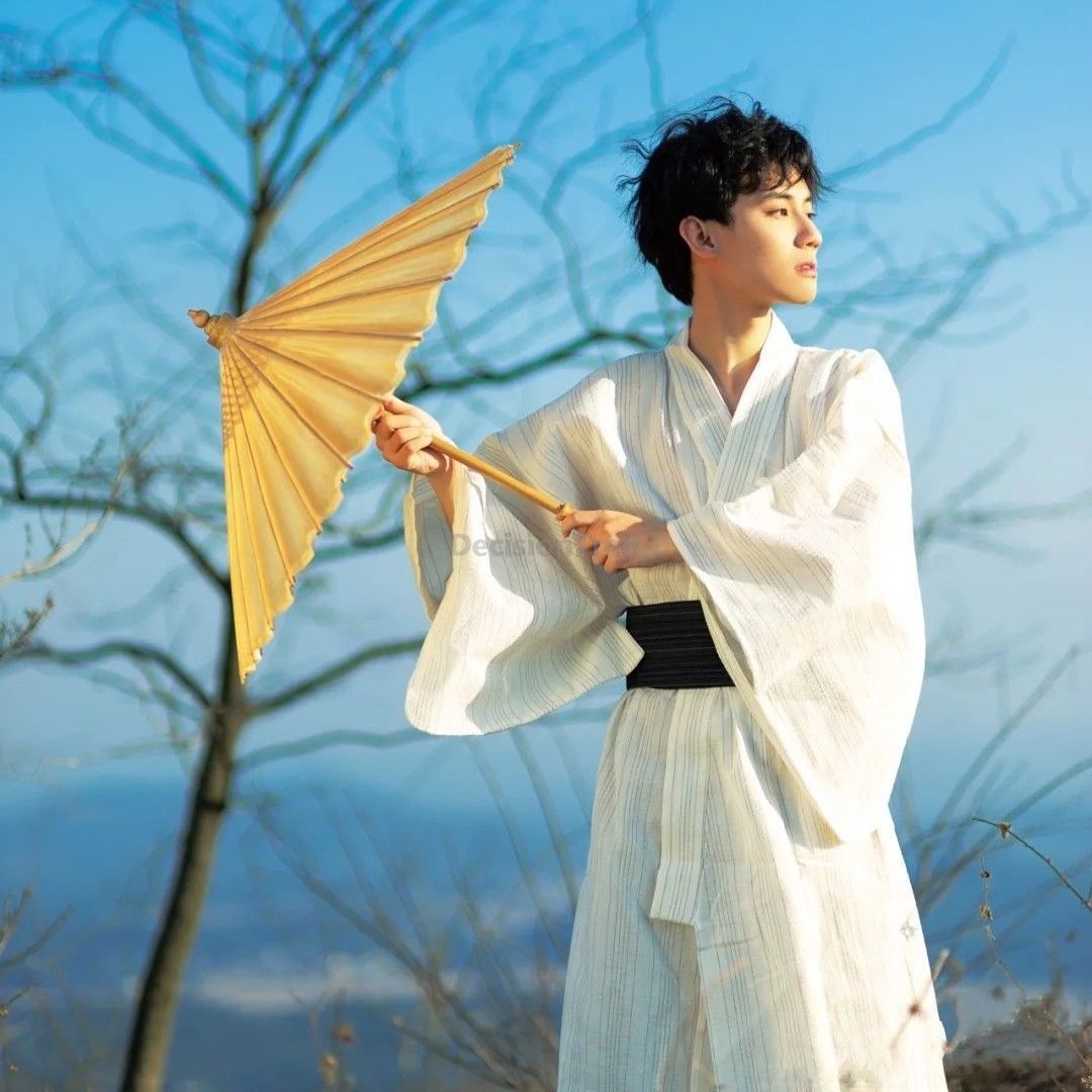 2025年禅風シンプル無地着物和風侍コスプレ衣装ヴィンテージ - Photography Zen のレビューと価格
