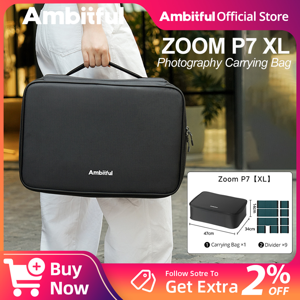 Ambitful ZOOM P7II XL 写真撮影用収納バ - Photography Zoom のレビューと価格
