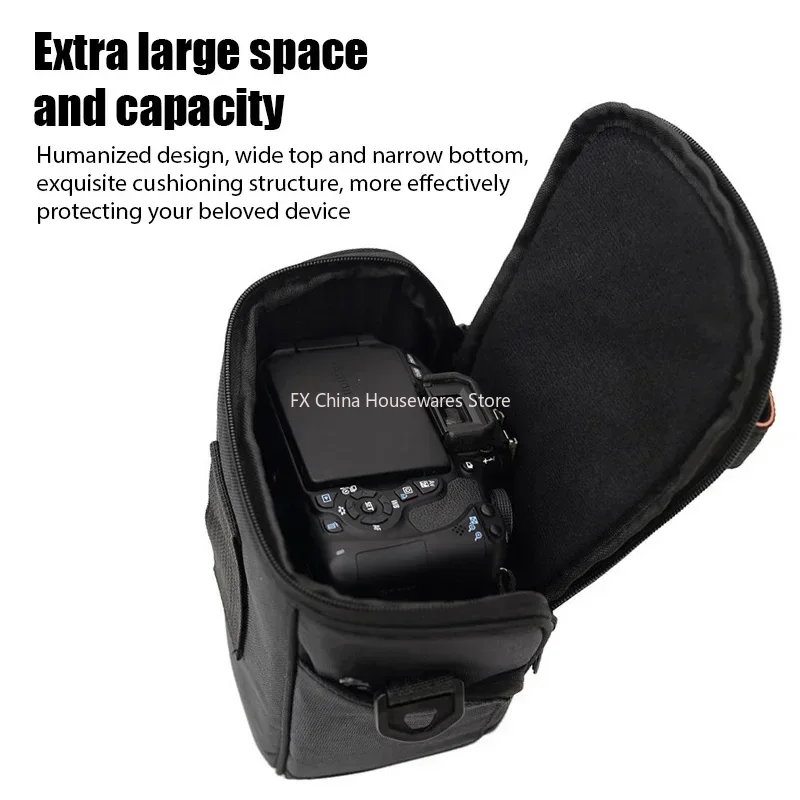 防水トライアングル型デジタル一眼レフカメラバッグ - キヤノ - Photography Gear のレビューと価格