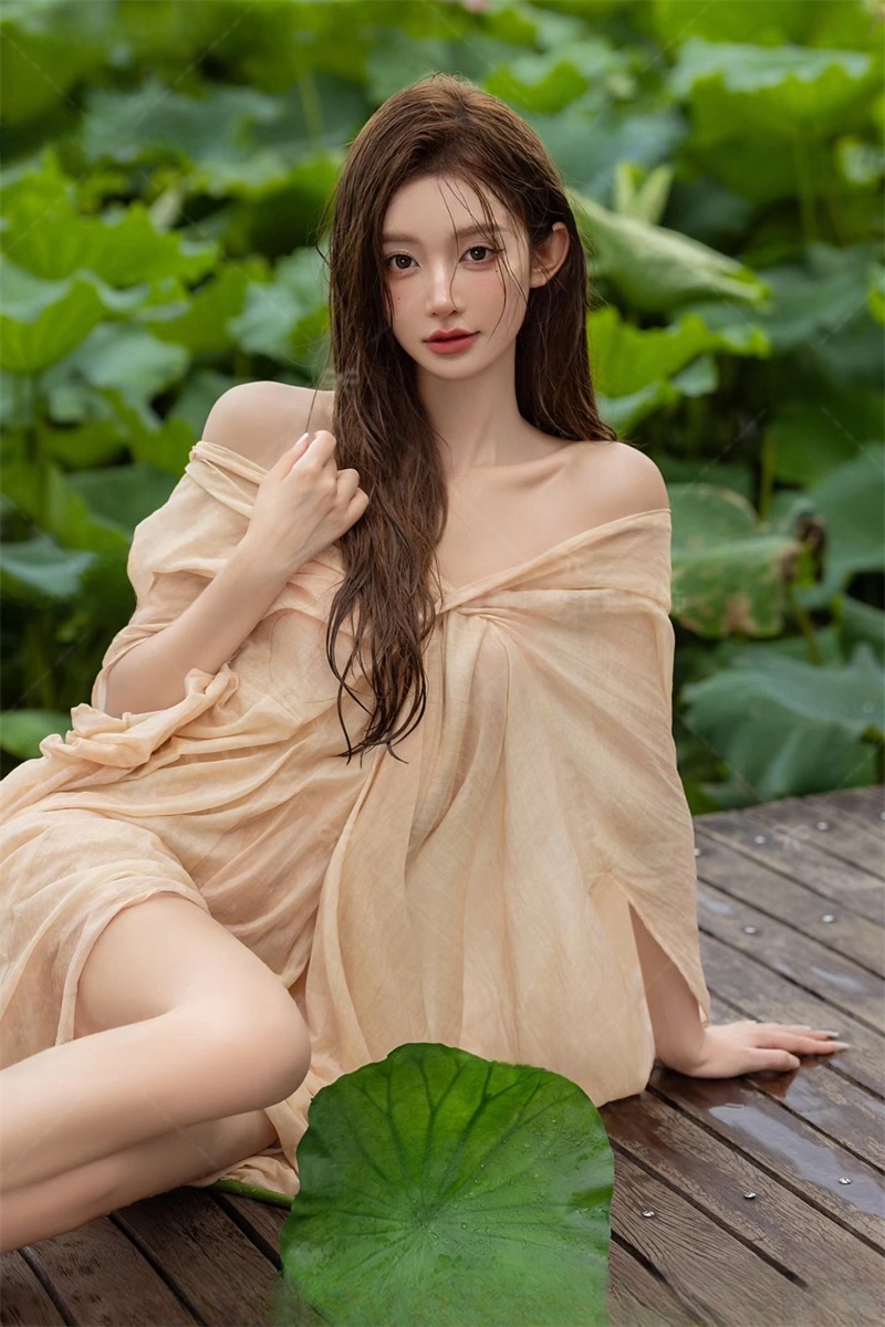 シックな新しい中国風アート写真撮影衣装コールドトーン禅風レイ - Photography Zen のレビューと価格