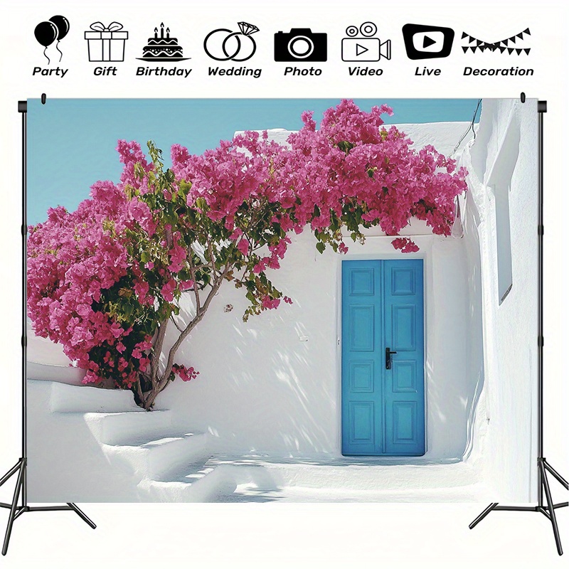 カラフルなサントリーニ島のストリート シーンのテーマの写真撮 - Photography Urban のレビューと価格