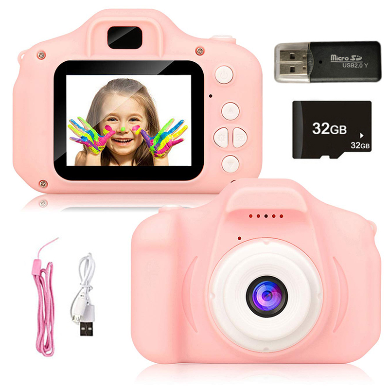 子供用カメラおもちゃミニ HD デジタルビデオ自撮りカメラポ - Photography Of Memories のレビューと価格
