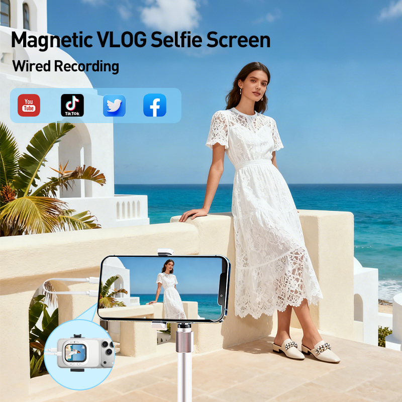 スマホVlog自撮りモニタースクリーンホルダークリップマウン - Photography Zoom のレビューと価格