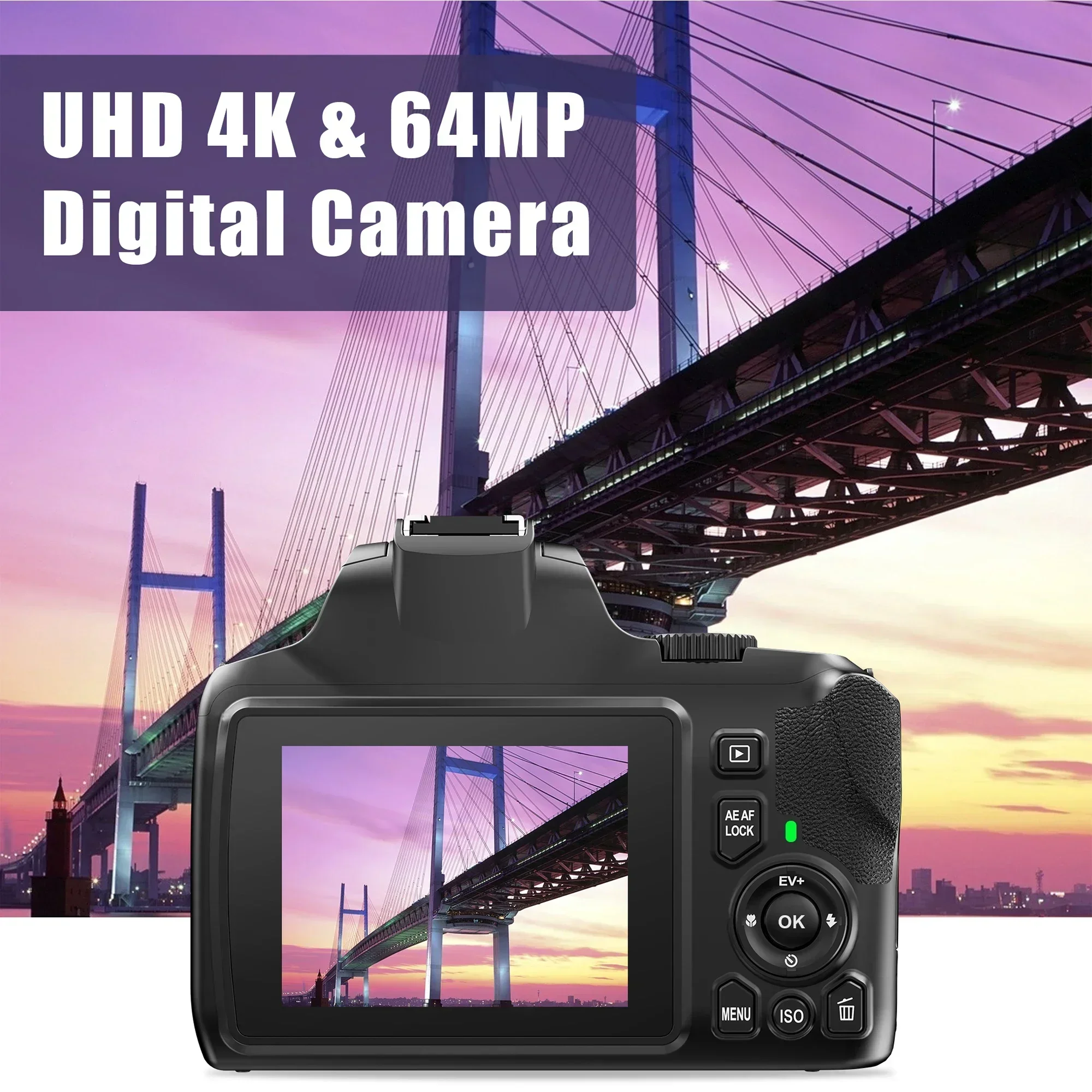写真用 4K デジタルカメラ 10X 光学ズーム Vlog  - Photography Youtube のレビューと価格