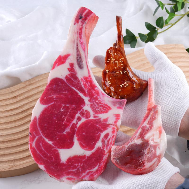 人工大型リアルな骨付きステーキ、本物そっくりの食品模型、偽肉 - Photography Of Food のレビューと価格