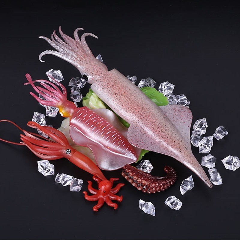 シミュレーションイカモデルキッチン写真撮影用偽食品シーフード - Photography Of Food のレビューと価格