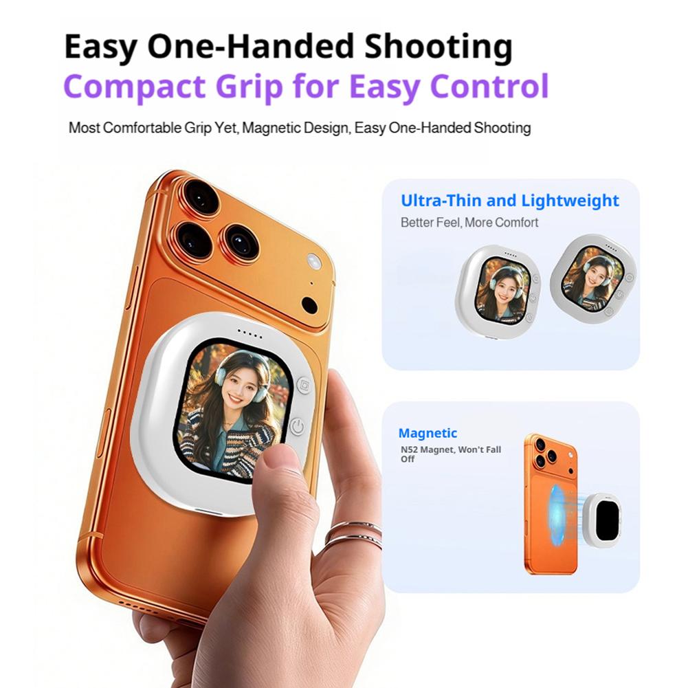 スマホVlog自撮りモニター画面用スマホホルダークリップマウ - Photography Zoom のレビューと価格