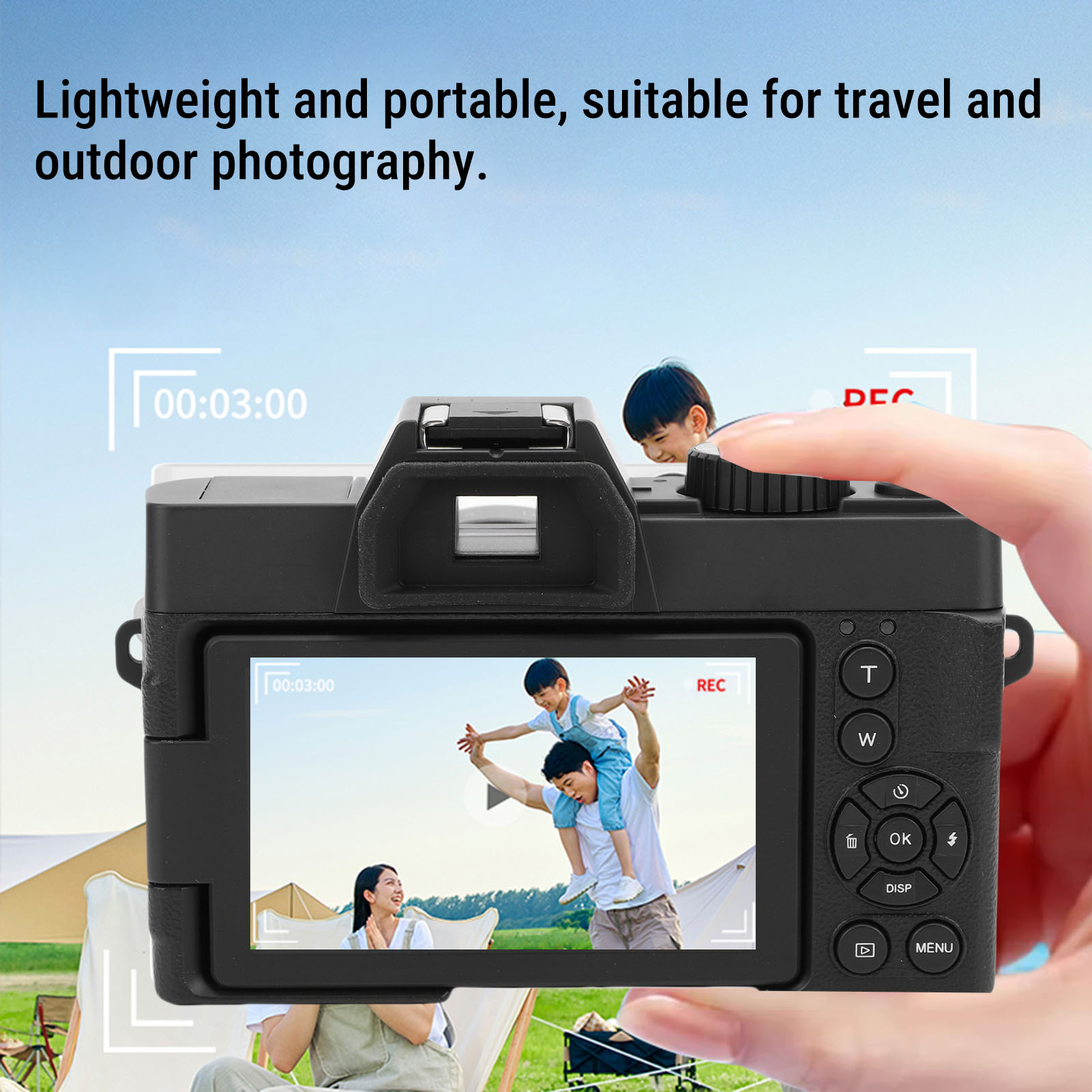米国旅行用カメラ 4K 48MP ミラーレスカメラ 16倍ズ - Photography Of Memories のレビューと価格