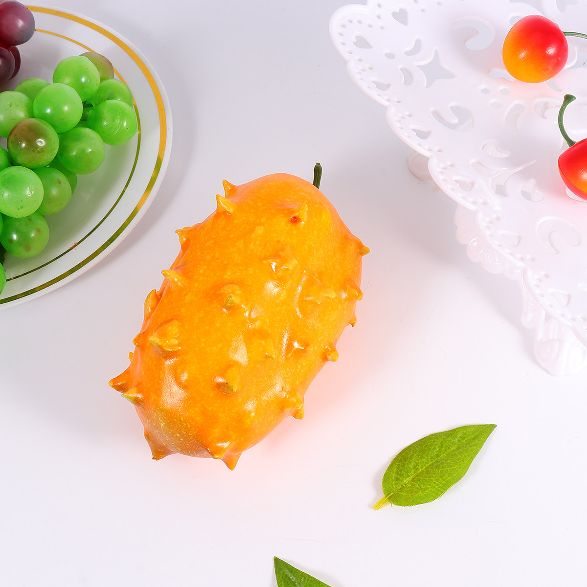 高品質な模造果物装飾品、高麗人参型メロンオーナメント、商業用 - Photography Of Food のレビューと価格